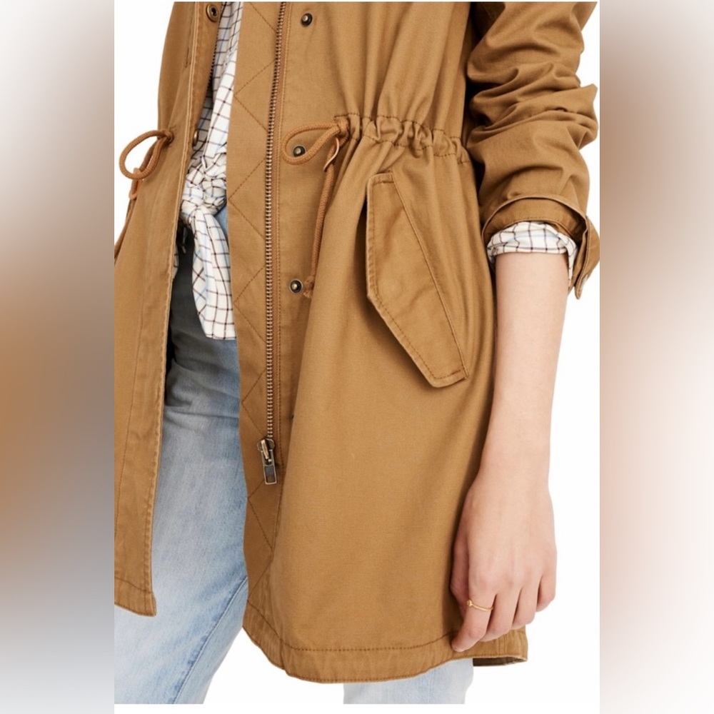Madewell Lightweight Fishtail Anorak Utility Jacket - Picture 2 of 7